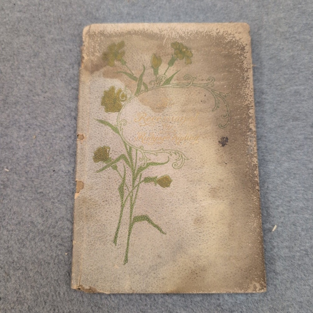 Recessional and Other Poems Rudyard Kipling Antique Hardcover Thomas Y Crowell